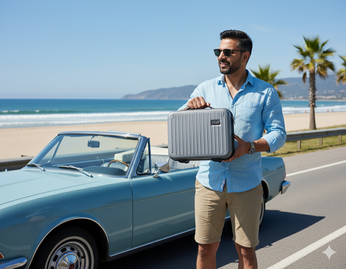 Namoh ABS Vanity Bag Grey