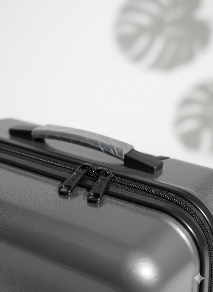 Namoh ABS Overnighter Grey | 18" wide size | perfect for 2-3 day Trips