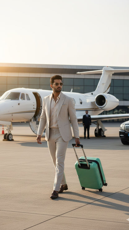 Namoh Cabin Trolley Bag Mint | 20" large space