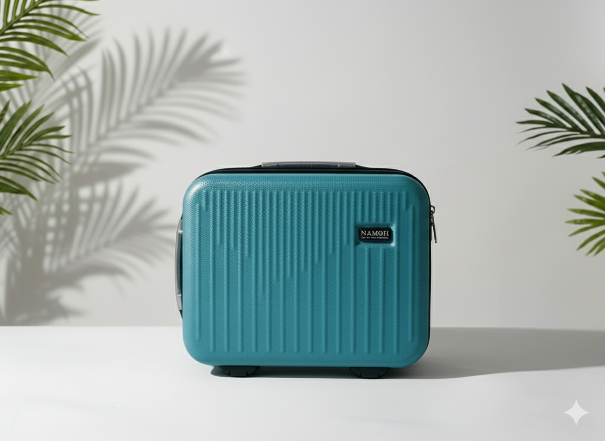 Namoh ABS Vanity Bag Peacock Blue