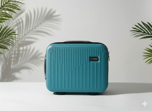 Namoh ABS Vanity Bag Peacock Blue