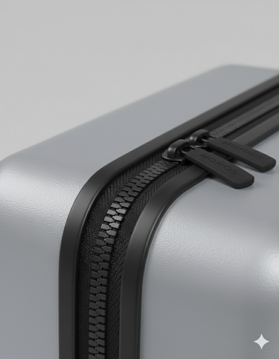 Namoh ABS Overnighter Silver | 18" wide size | perfect for 2-3 day Trips