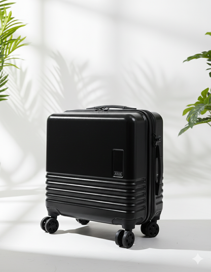 Namoh ABS Overnighter Black | 18" wide size | perfect for 2-3 day Trips